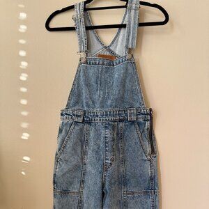 Levi Washed Denim Overalls